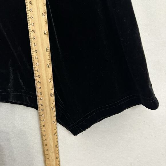 Calessa Velvet Burnout Tunic Top Womens L Artsy Edgy Boho Whimsigoth Mob Wife - Picture 12 of 16